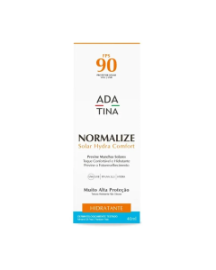 Protetor Solar Ada Tina Normalize Hydra Comfort FPS90 40mL