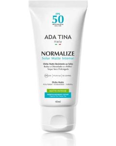 Protetor Solar Facial Ada Tina Normalize Matte Intense Fps 50 40ml