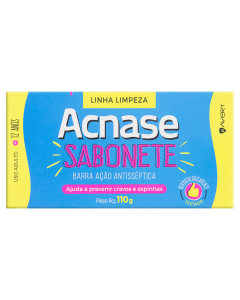 Sabonete Facial em Barra Acnase Ação Antisséptica 110g
