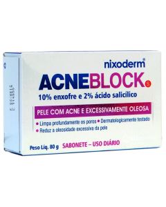 ACNEBLOCK SAB USO DIARIO 80G