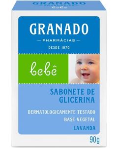 Sabonete Glicerina em Barra Granado Bebê Lavanda com 90g