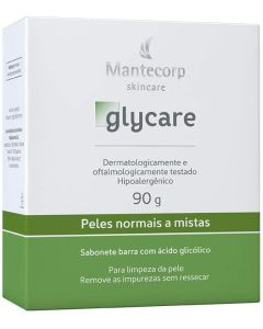 Sabonete Em Barra Glycare Para Peles Normais A Mistas 90g