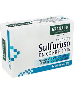Sabonete Sulfuroso em Barra Granado Enxofre 10% com 90g
