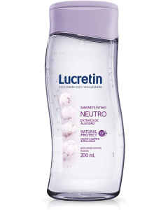 Sabonete Íntimo Líquido Lucretin Neutro 200ml