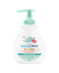 Sabonte Líquido Baby Dove Hipoalergenico 200ml