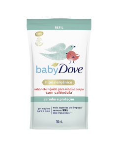 Sabonete Líquido Baby Dove Hidratação Sensivel Refil 180ml