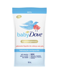 Sabonete Líquido Baby Dove Refil 180ml