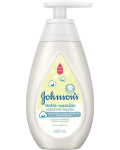 Sabonete Líquido Infantil Johnson’s Recém-Nascido 200ml