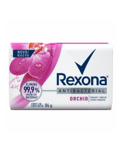 Sabonete Rexona em Barra Antibacterial Orchid 84g