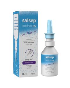 Salsep Descongestionante Nasal Spray 360 Solução 0,9% 50ml