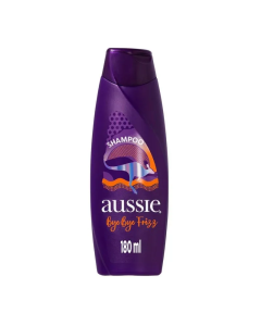 Shampoo Aussie Bye Bye Frizz Maciez e Brilho com 180ml