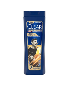 Shampoo Anticaspa Clear Men Sports Limpeza Profunda 200ml