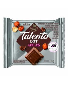 TALENTO CHOC DIET AVELAN 25G