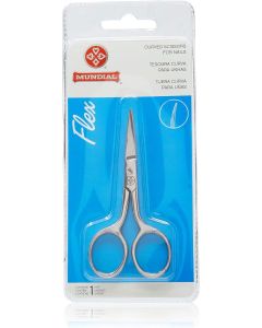 Tesoura Para Unha Mundial Flex Curva Bc-323