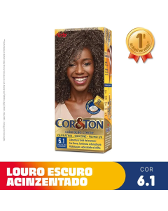 Tintura Cor&Ton Niely 6.1 Louro Escuro Acinzentado